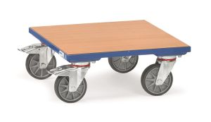Rolplateau KF 6 met houten platvorm