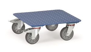 Rolplateau KF 7 met geruit plaatstaal (500 x 500 mm)