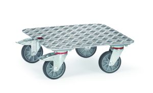 Rolplateau KF10 met aluminium kwintet laadvlak en handvat