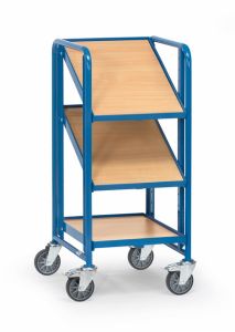 Euronorm bakkenwagen 2381 met legborden (Laadvlak 410 x 610 mm)