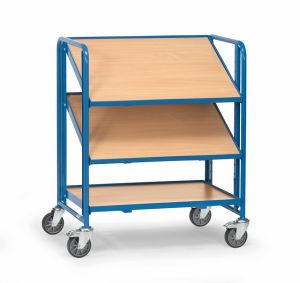 Euronorm bakkenwagen 2391 met legborden (Laadvlak 825 x 610 mm)