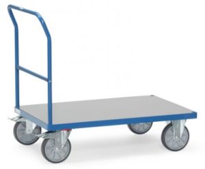    Duwbeugelwagen met hard PVC platform 8500 x 500 mm