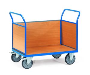 Platformwagen 2530, 2531, 2532, 2533 met 3 gesloten wanden