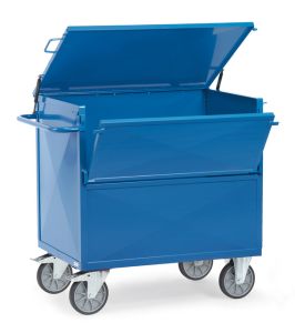 Bakwagen 2862  (wanden van staalplaat en met deksel)