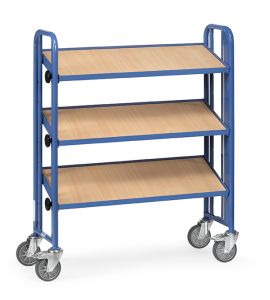 Bakkenwagen 2881 (met 3 kantelbare etages van hout, enkelzijdige uitvoering)