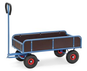 Handtrekwagen 4124 met luchtbanden, laadvlak 1145x645 mm