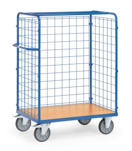 Pakketwagen 8482-1 FE met draadgaaswanden