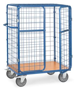 Pakketwagen 8482-3D FE met dubbele vleugeldeuren en dak (bovenkant gesloten)