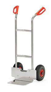 Aluminium steekwagen A 1125 L met luchtbanden