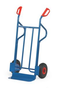 Stalen steekwagen B 1215 L met luchtbanden