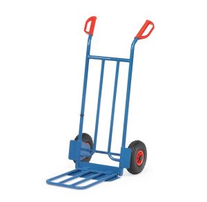 Stalen steekwagen opklapbaar K 1116 L met luchtbanden