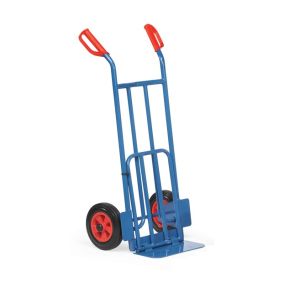 Stalen steekwagen opklapbaar K 1116 V met massief rubberen banden