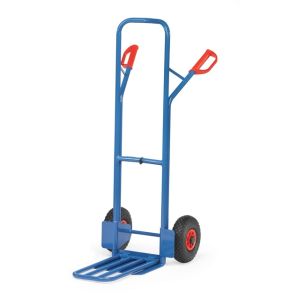 Stalen steekwagen opklapbaar K 1326 L met luchtbanden